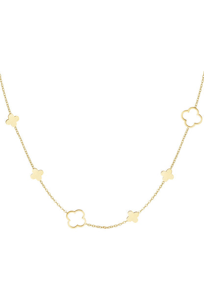 Pure Clover Kette | 18K vergoldet