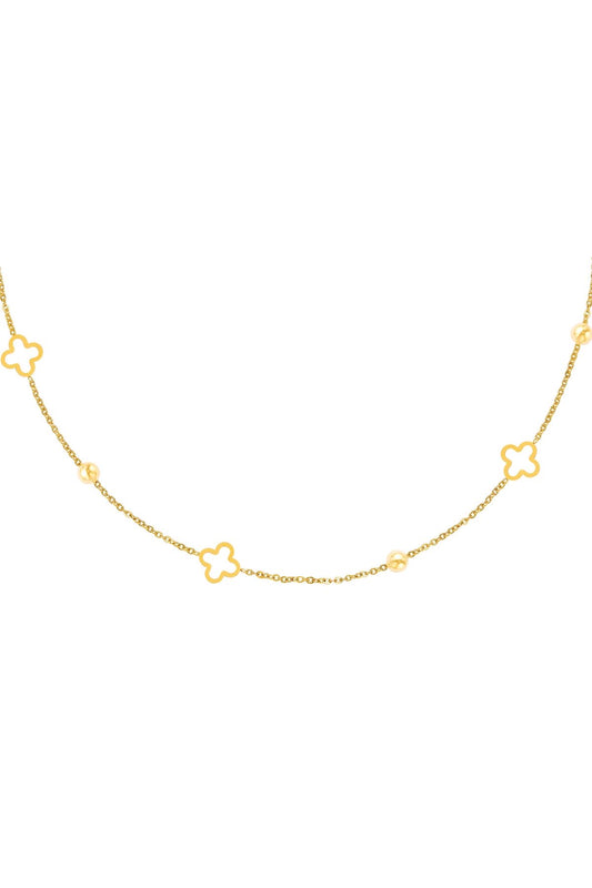 Clover Harmony Kette | 18K vergoldet